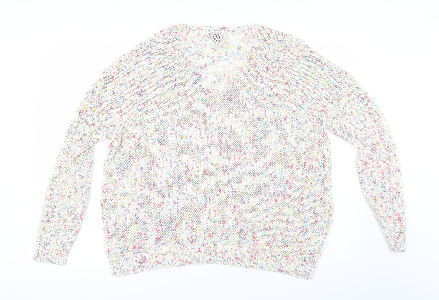 H&M Womens Multicoloured   Pullover Jumper Size S
