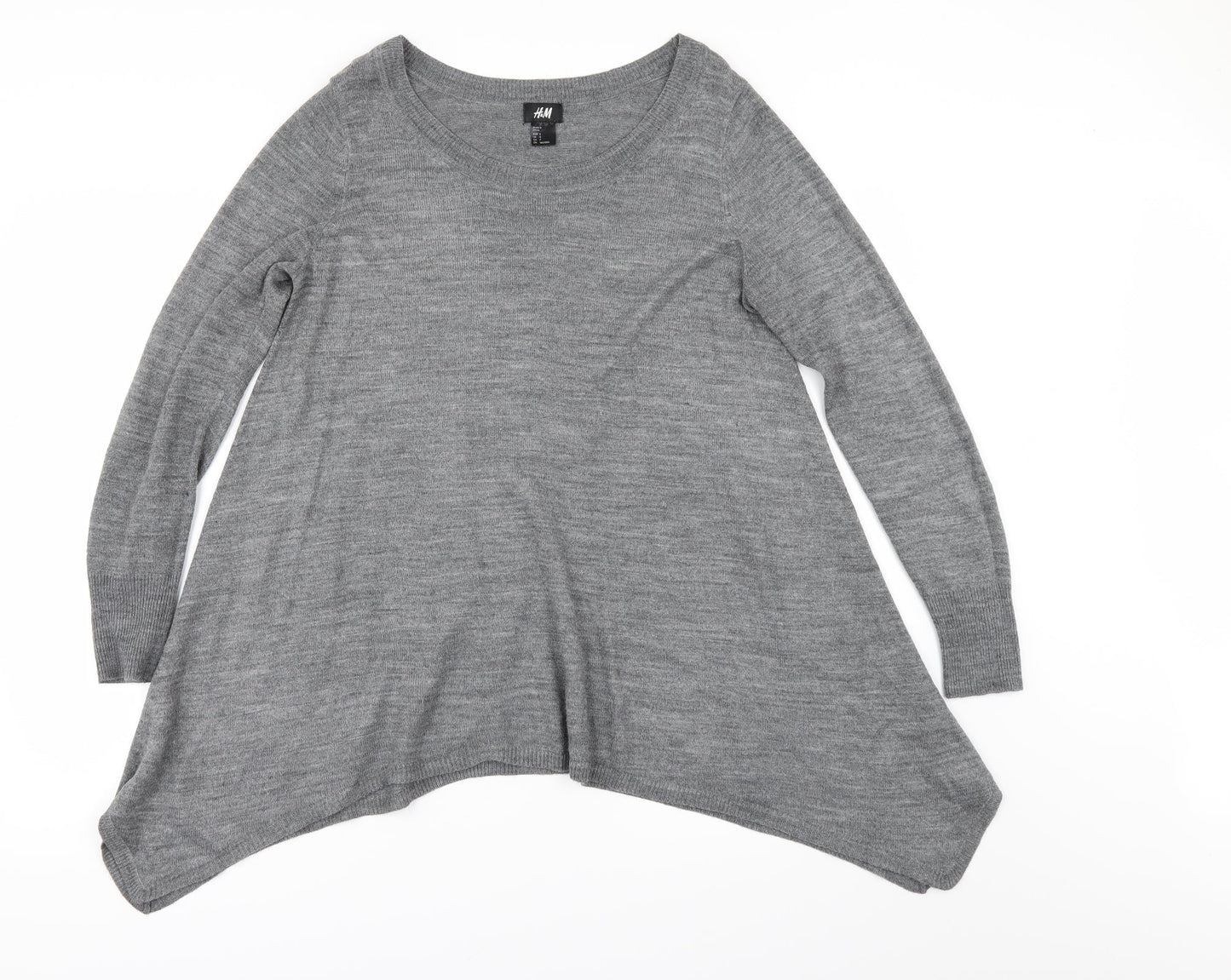 H&M Womens Grey   Pullover Jumper Size S