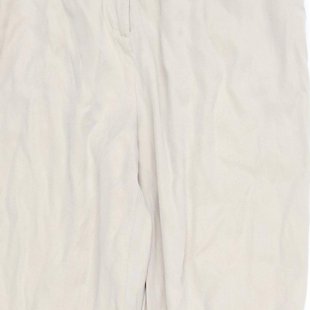 Dalia Collection Womens Beige   Trousers  Size 18 L27 in