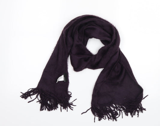 Andrea Womens Purple  Knit  Scarf