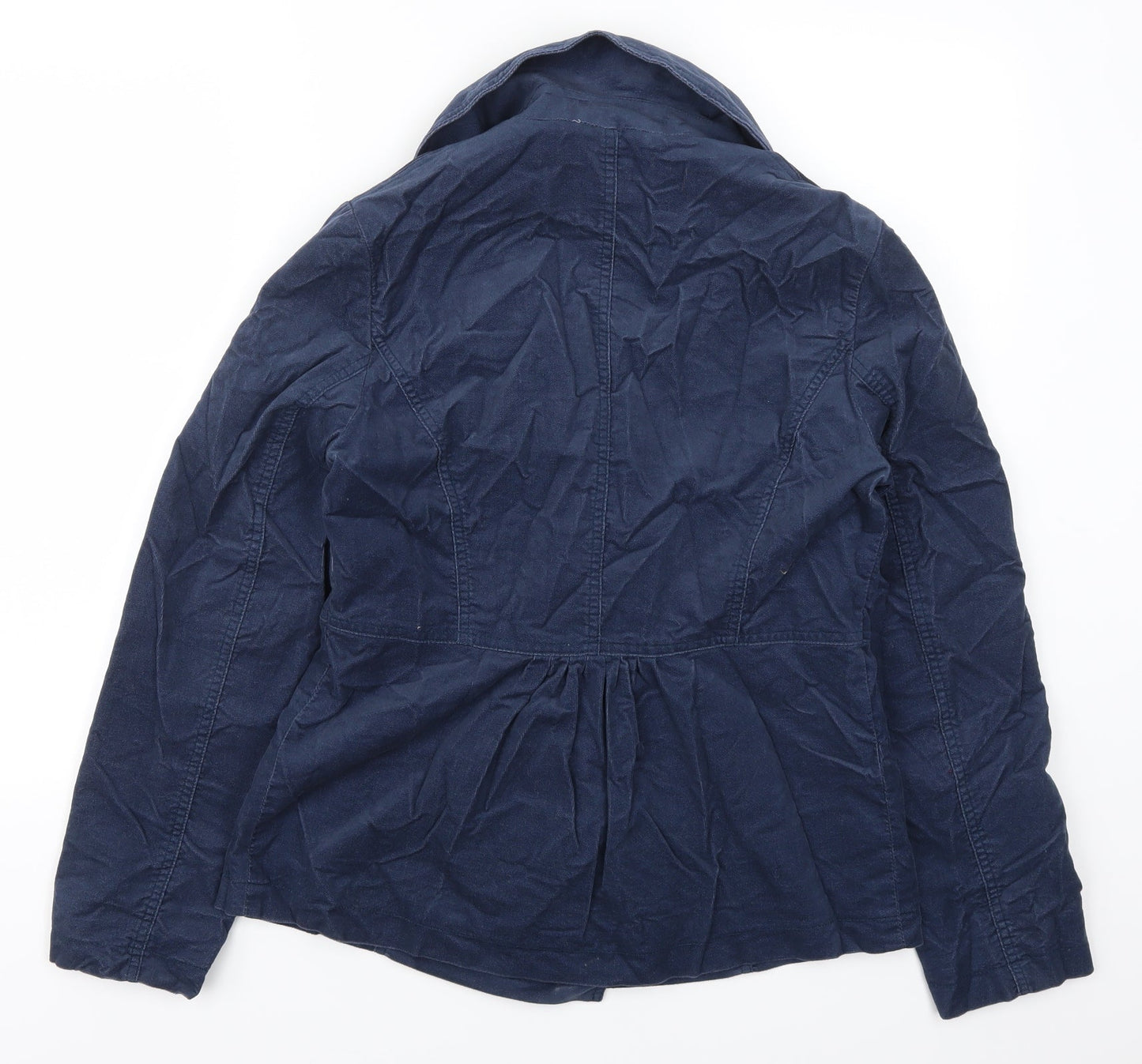 Marks and Spencer Womens Blue   Pea Coat Coat Size 12