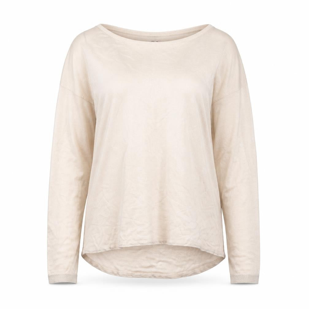 Front view of H&M women’s beige jumper, size XS