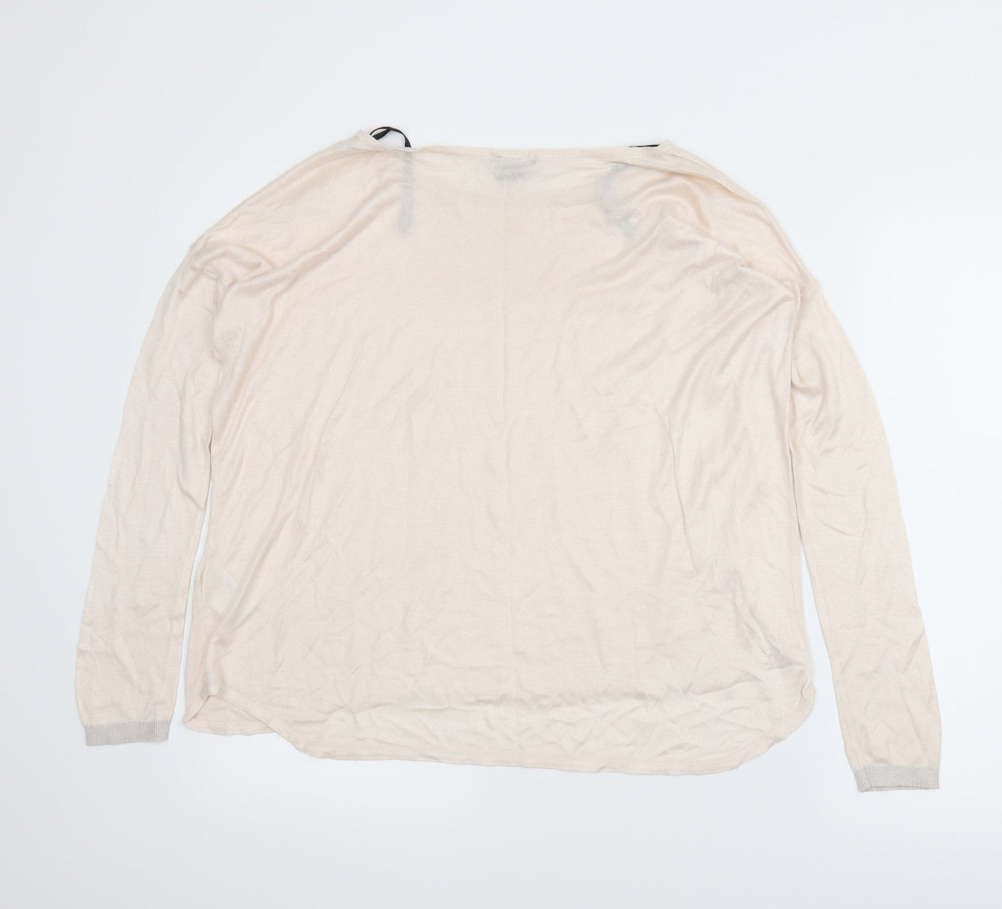 H&M Womens Beige   Pullover Jumper Size XS