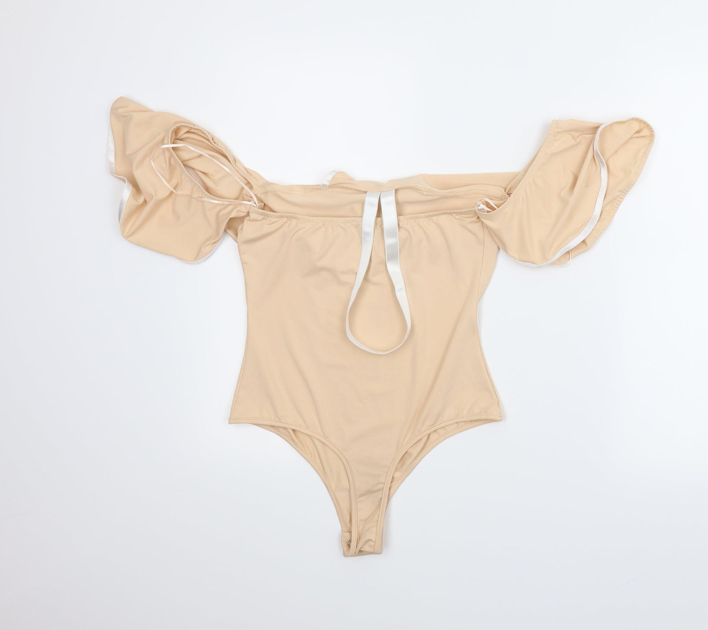 PRETTYLITTLETHING Womens Pink   Leotard One-Piece Size 10
