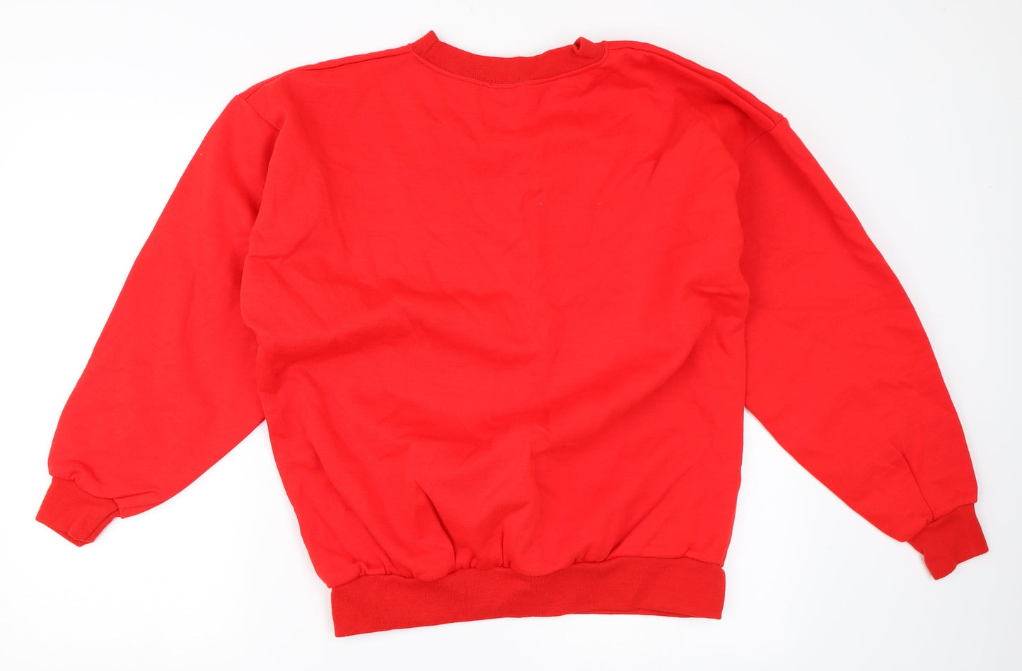 Nelson Ashby Mens Red   Pullover Sweatshirt Size M