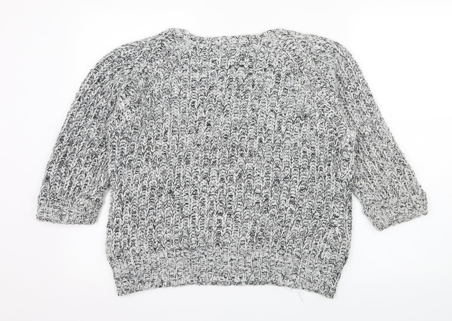 Store Twenty One Womens Grey  Knit Pullover Jumper Size M