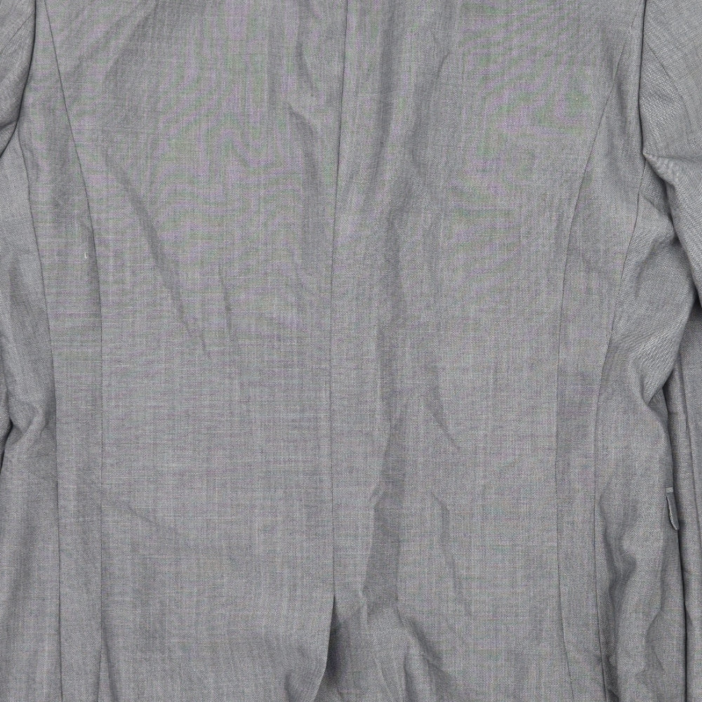 Preworn Mens Grey   Jacket Suit Jacket Size L