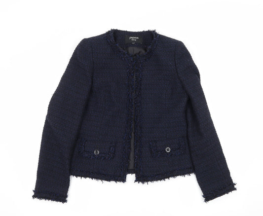 Papaya Womens Blue   Jacket  Size 8
