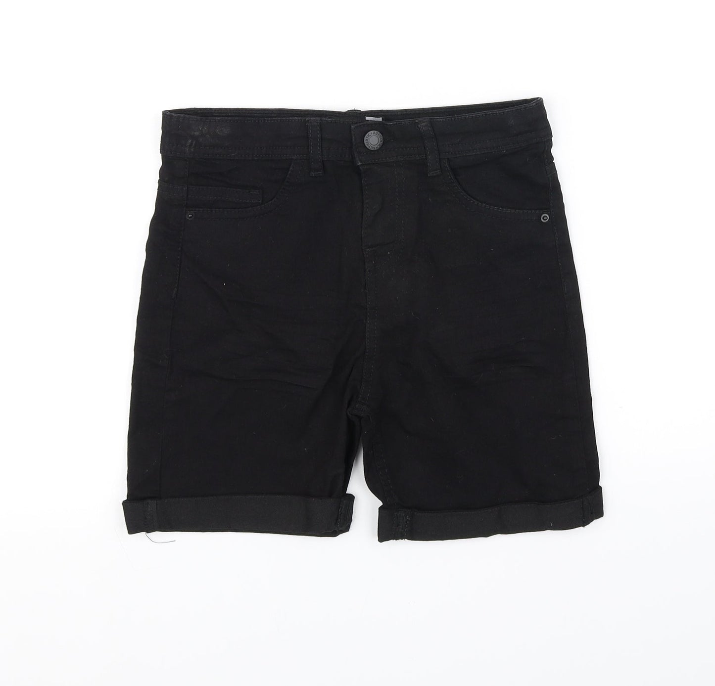 pep&co Girls Black   Hot Pants Shorts Size 6-7 Years