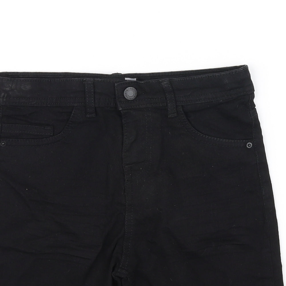 pep&co Girls Black   Hot Pants Shorts Size 6-7 Years