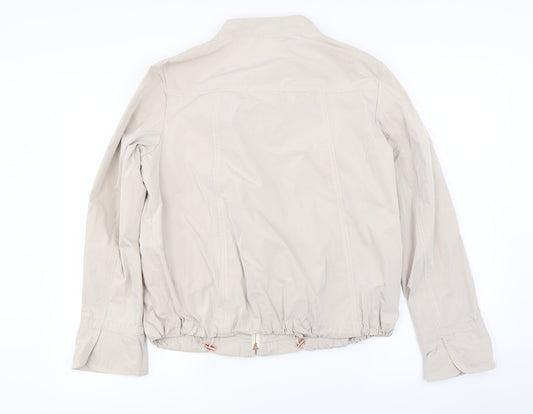 Concept K  Womens Beige   Jacket Coat Size 14