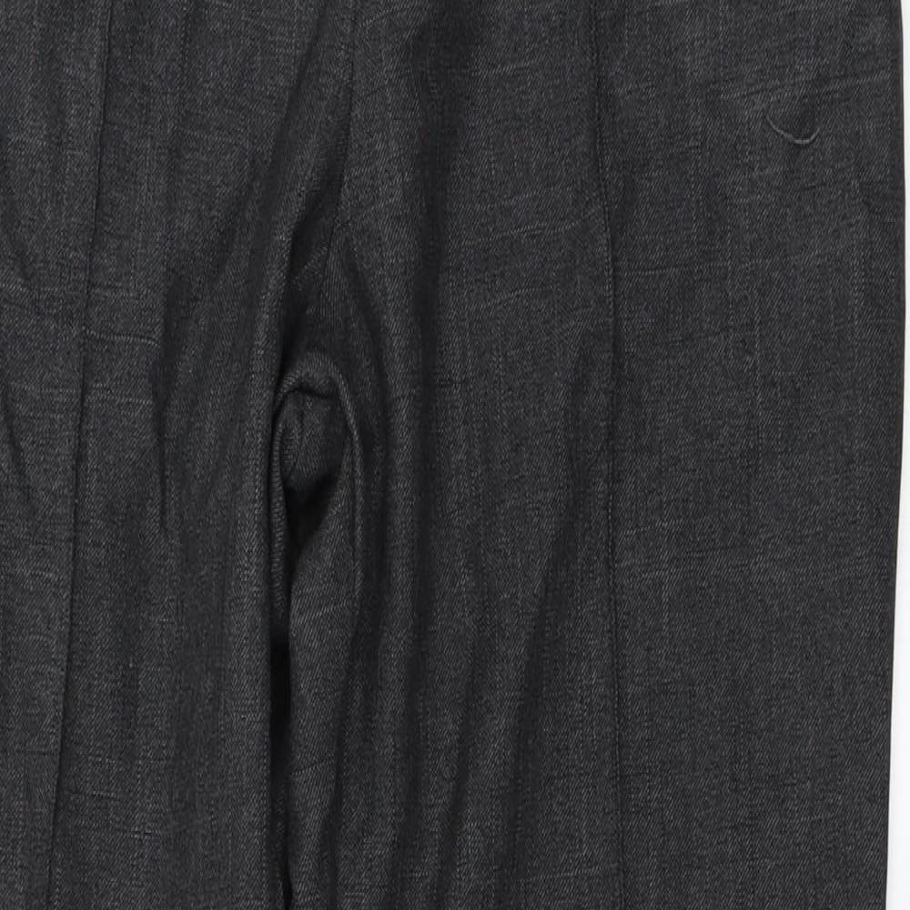 Marks and Spencer Womens Grey   Trousers  Size 12 L26 in