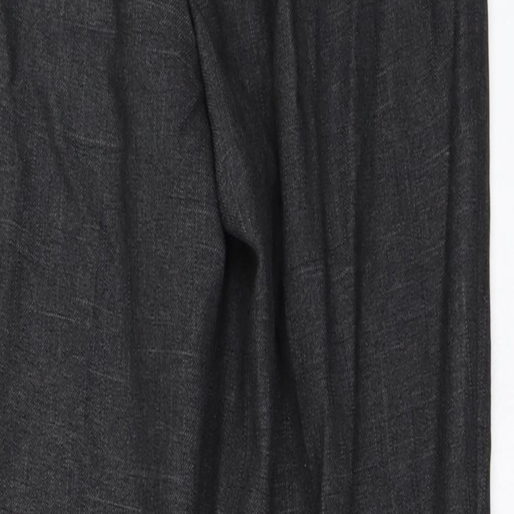 Marks and Spencer Womens Grey   Trousers  Size 12 L26 in