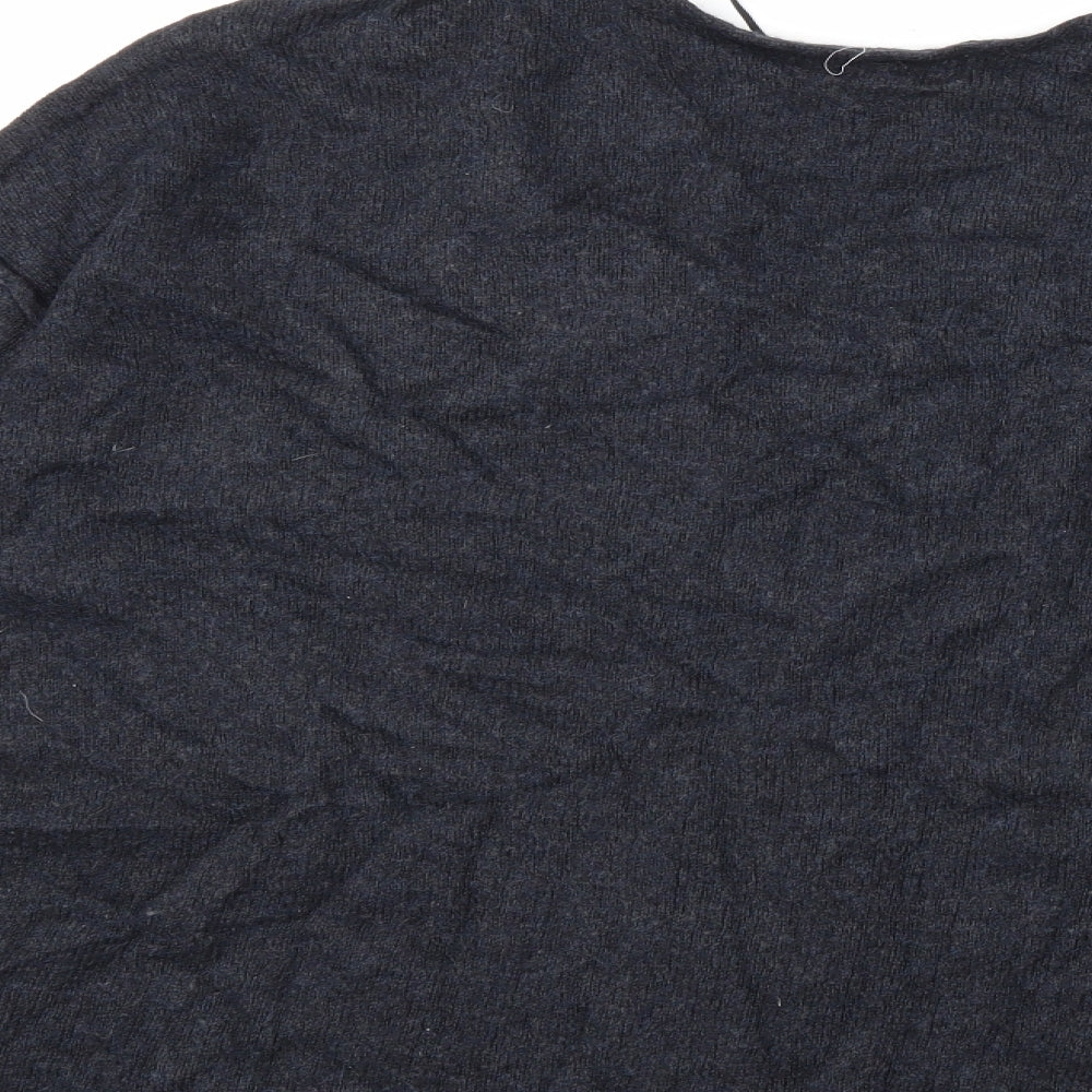 H&M Womens Blue  Knit Pullover Jumper Size L