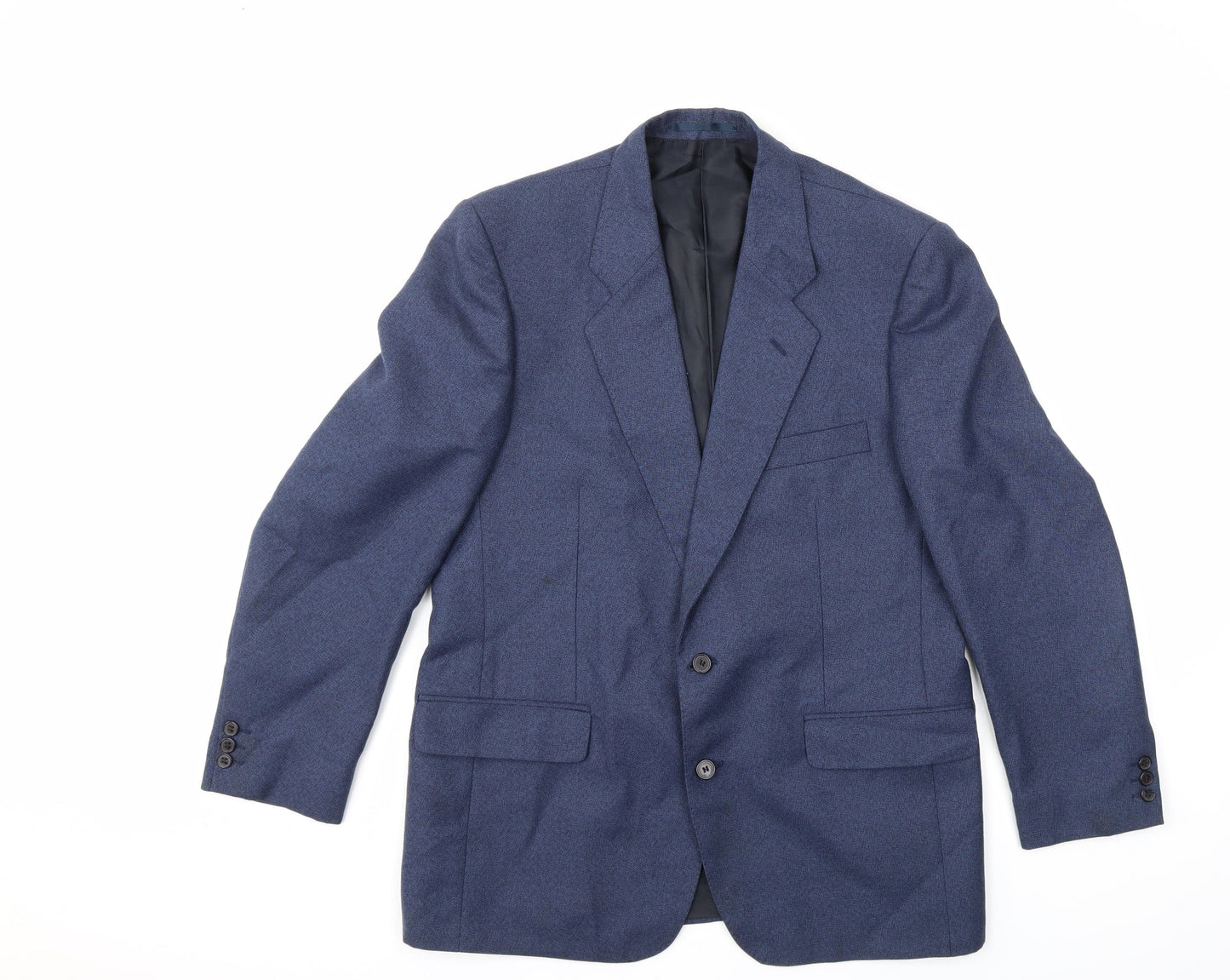 Preworn Mens Blue   Jacket Suit Jacket Size 40