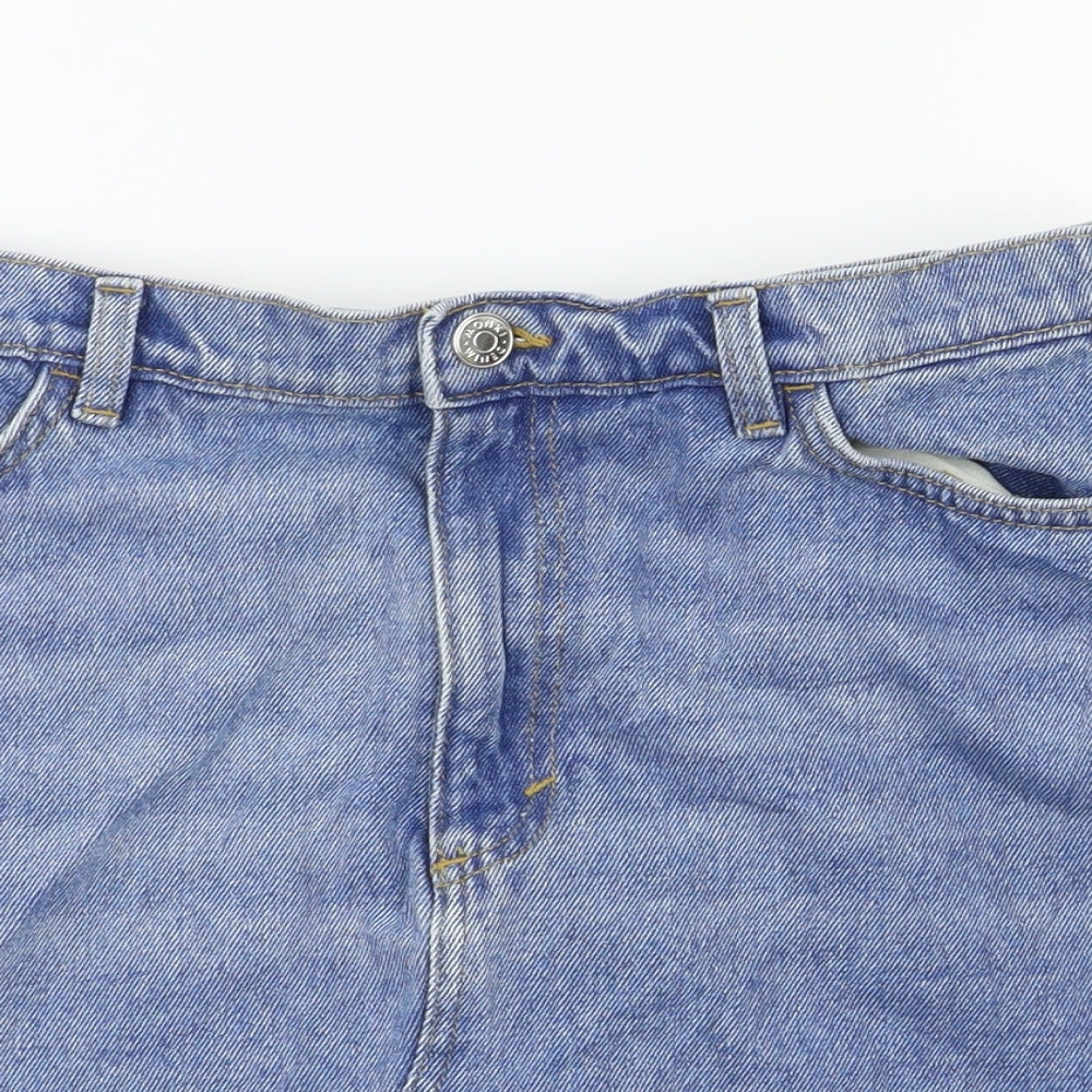 MONKL Womens Blue   A-Line Skirt Size 40