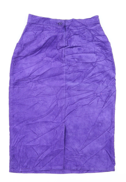 casual women  Womens Purple   A-Line Skirt Size 12