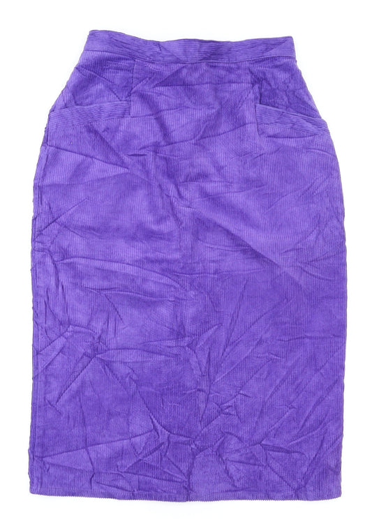 casual women  Womens Purple   A-Line Skirt Size 12