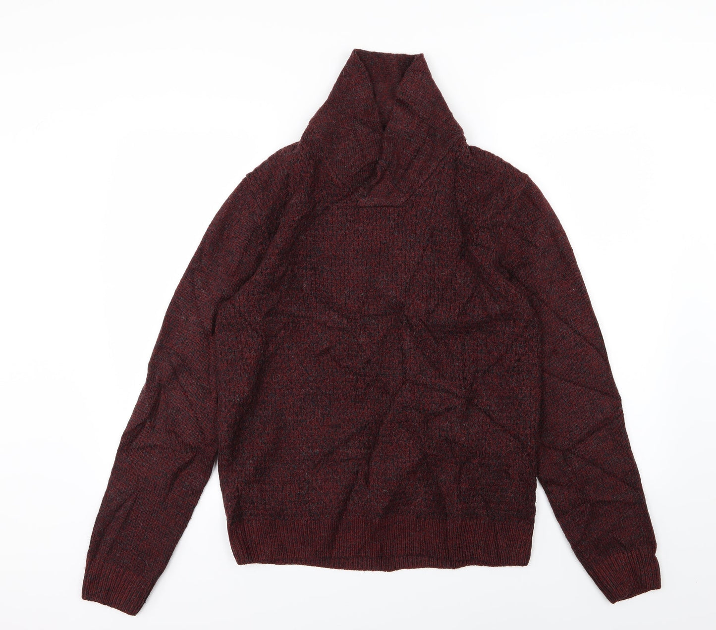 NEXT Mens Red  Knit Pullover Jumper Size M