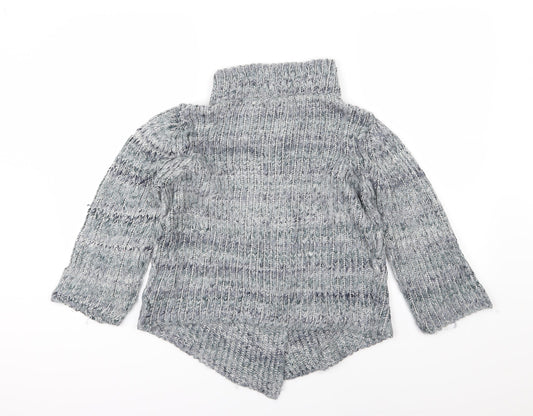 Kenar Womens Grey  Knit Cardigan Jumper Size L