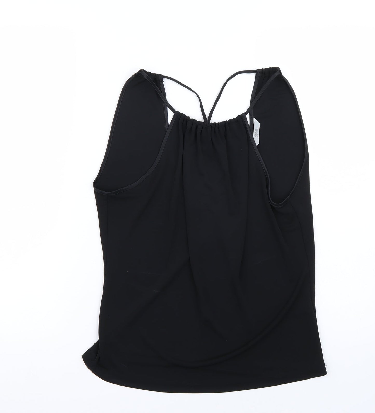 Marks and Spencer Womens Black   Basic T-Shirt Size 14