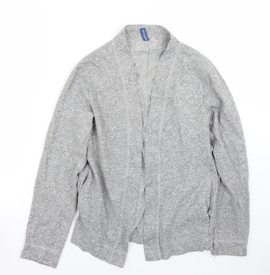 H&M Womens Grey   Cardigan Jumper Size S