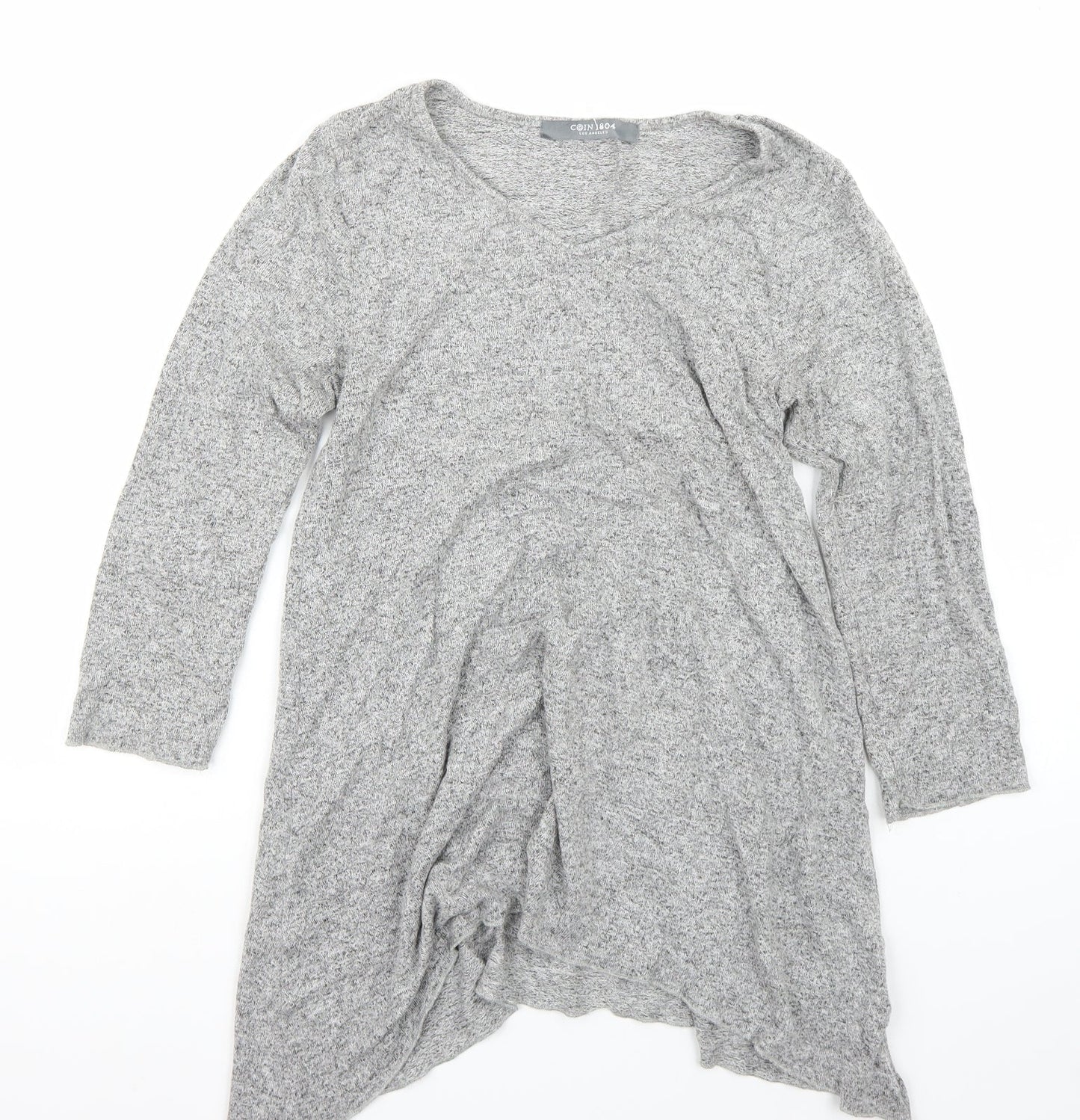 Colin 1804 Womens Grey   Basic T-Shirt Size S