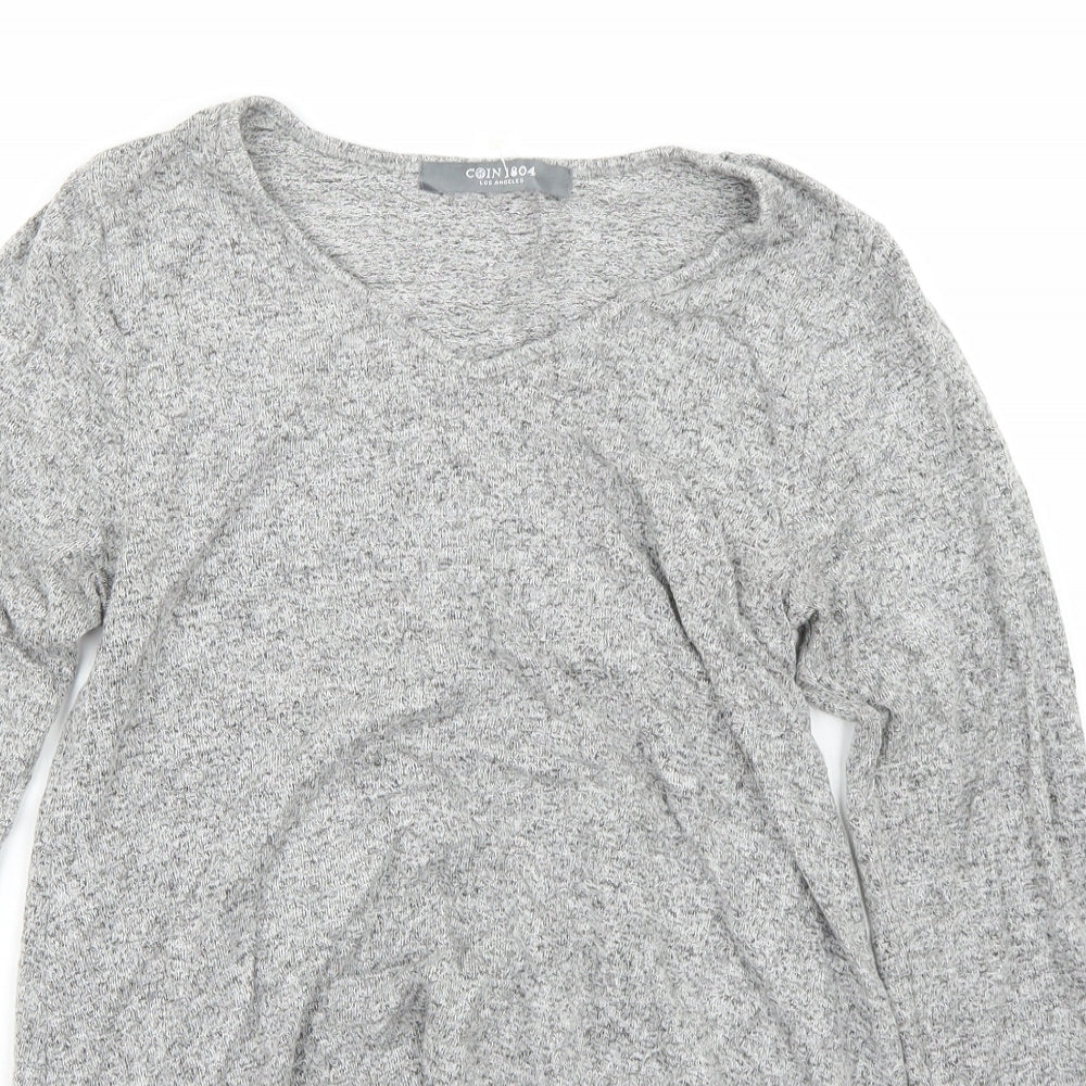 Colin 1804 Womens Grey   Basic T-Shirt Size S