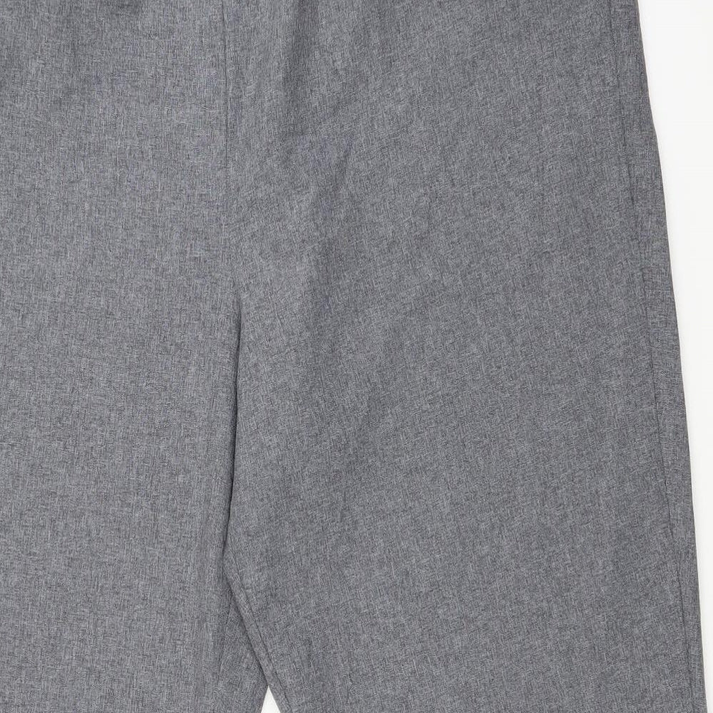 BM Womens Grey   Trousers  Size 22 L27 in