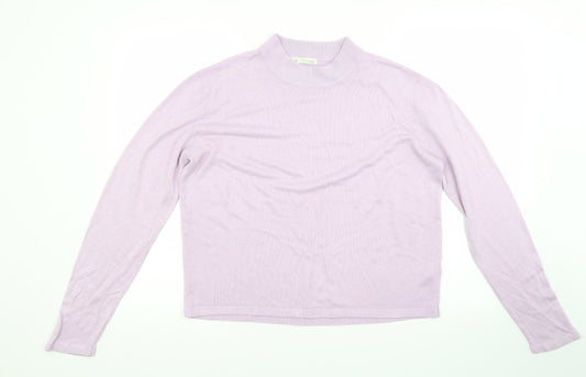 Marks and Spencer Womens Purple   Pullover Jumper Size 16