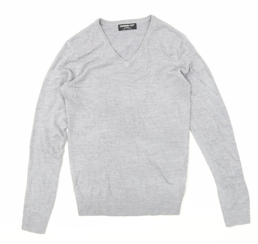 Cedar Wood State Mens Grey   Pullover Sweatshirt Size XS