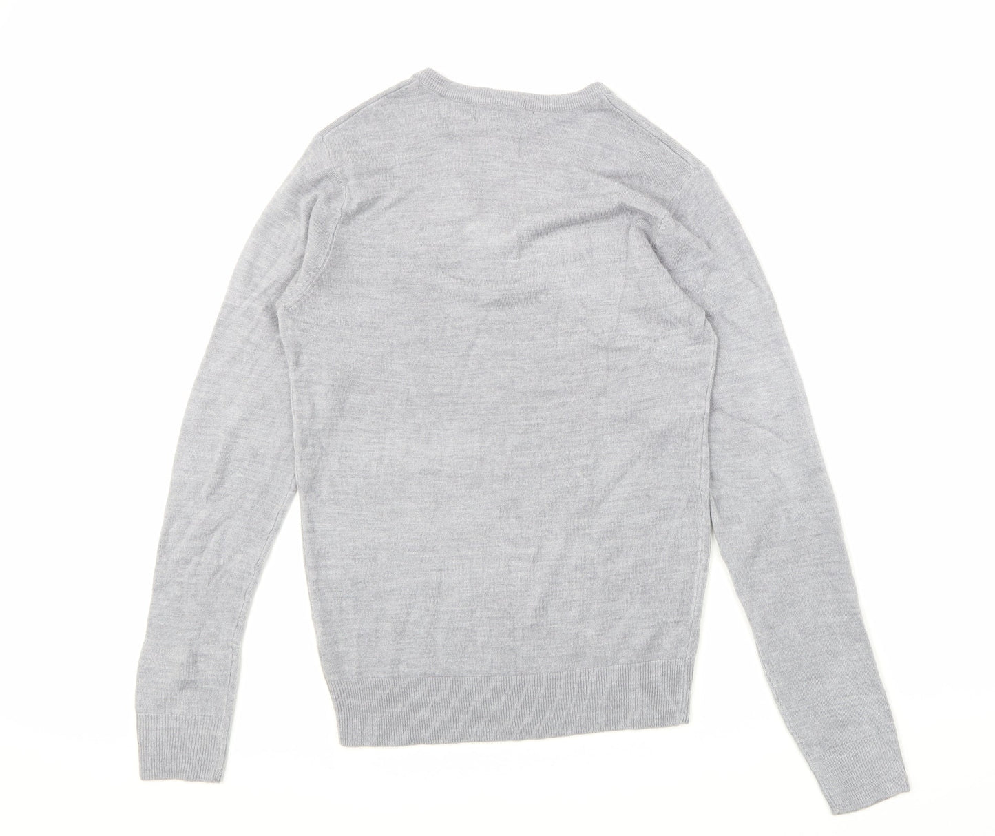 Cedar Wood State Mens Grey   Pullover Sweatshirt Size XS