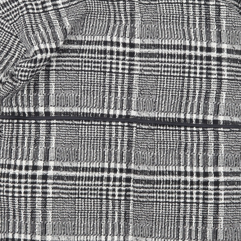 Primark Womens Beige Check  Jacket  Size 8