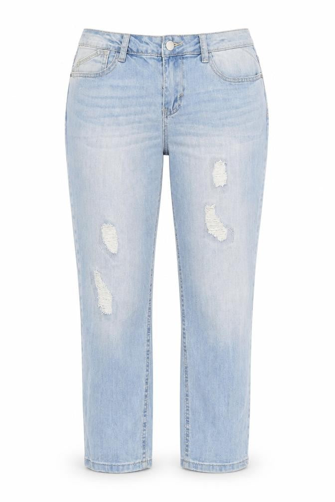 Dorothy Perkins Womens Blue   Straight Jeans Size 8 L24 in