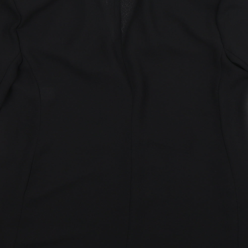 Richards Womens Black   Jacket Suit Jacket Size 10