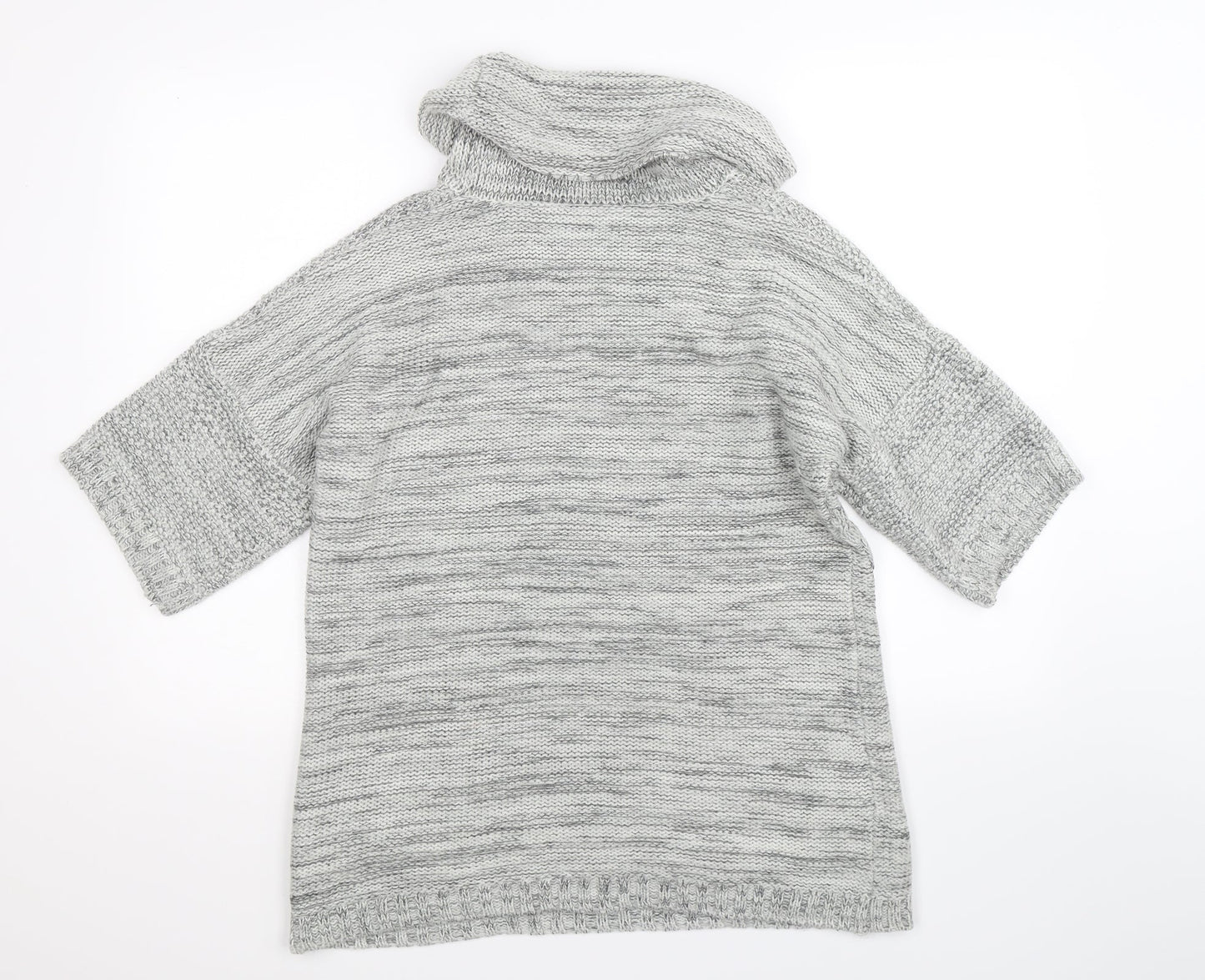 Oasis Womens Grey  Knit Pullover Jumper Size M
