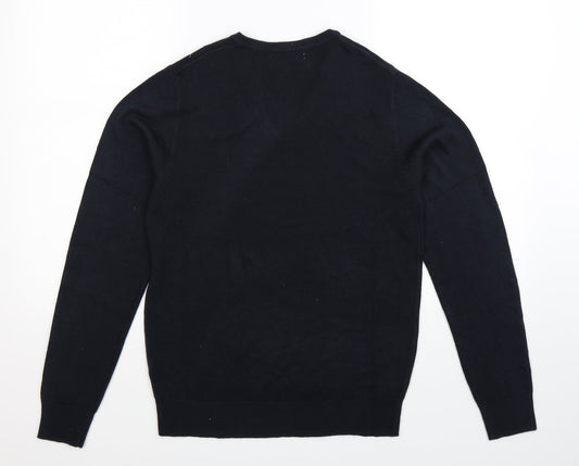 Cedar Wood State Mens Blue  Knit Pullover Jumper Size S
