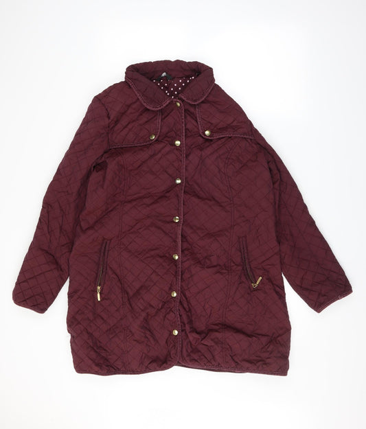 George Womens Red   Jacket  Size 16