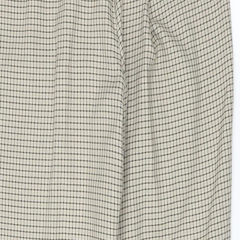 Preworn Womens White   Trousers  Size 18 L27 in