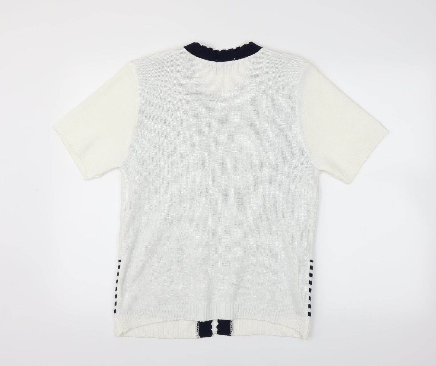 Hand to Hand  Womens White   Pullover Jumper Size M