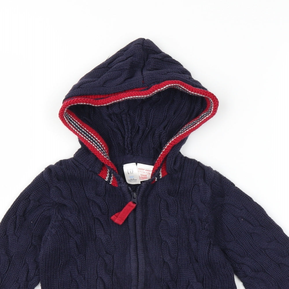 Gap Baby Blue  Knit Pullover Jumper Size 18-24 Months