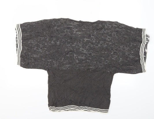 belly barley Womens Grey   Basic Blouse Size 16