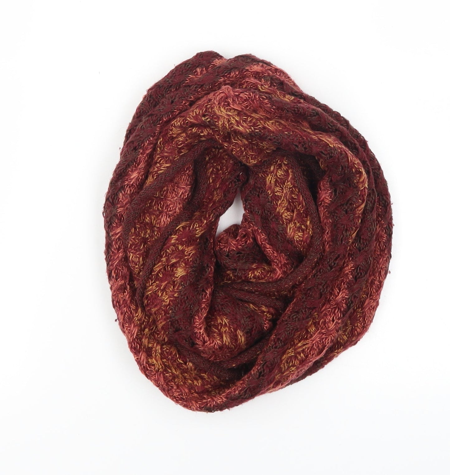 Yu Yu Unisex Red Striped   Shawl/Wrap