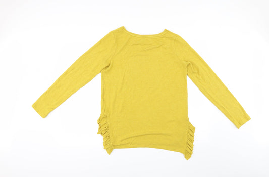 NEXT Womens Yellow   Basic Blouse Size 10