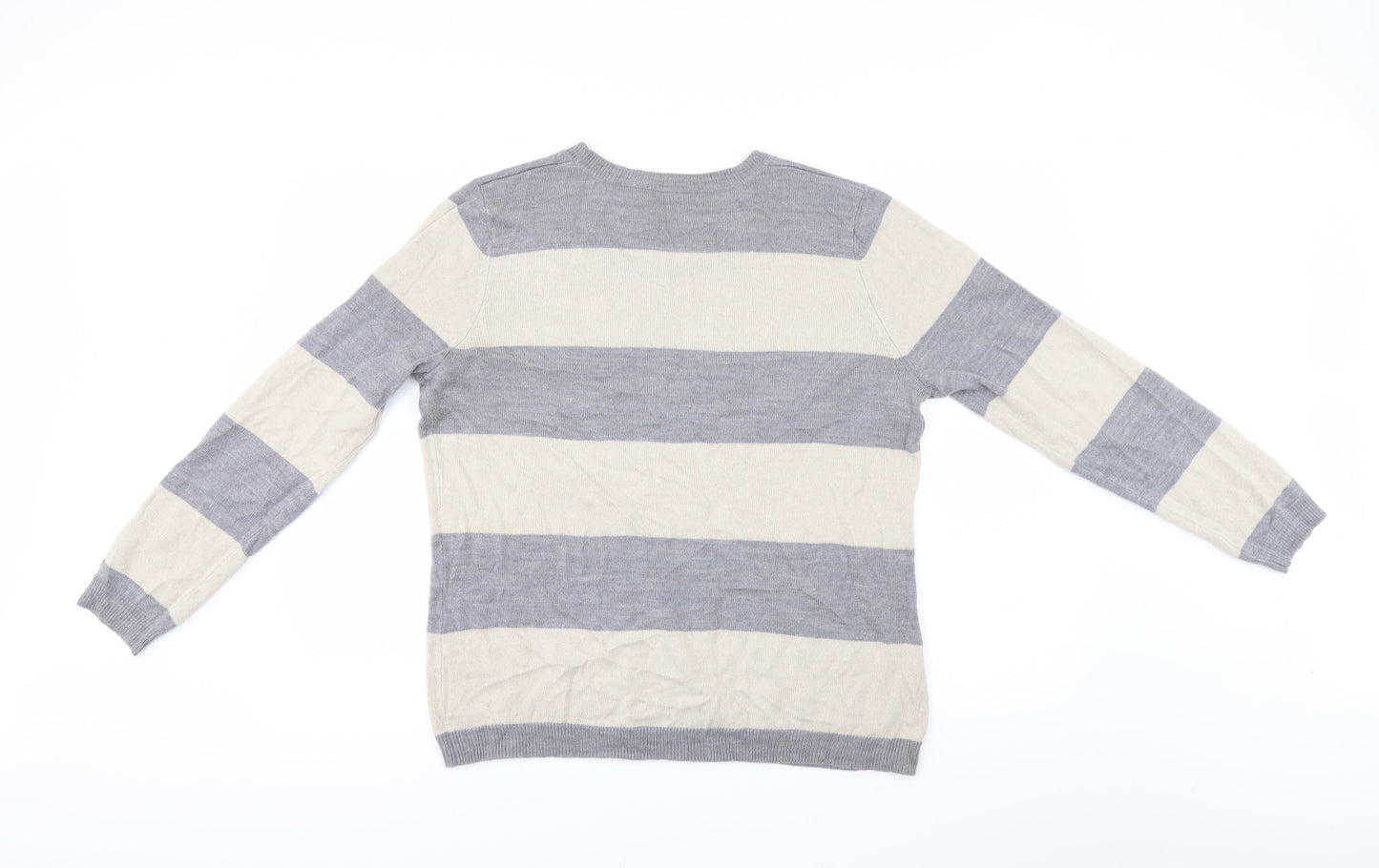 Papaya Womens Grey   Cardigan Jumper Size 16