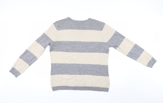 Papaya Womens Grey   Cardigan Jumper Size 16