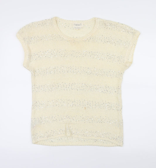 NEXT Womens Ivory   Pullover Jumper Size 16
