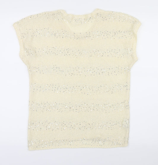 NEXT Womens Ivory   Pullover Jumper Size 16