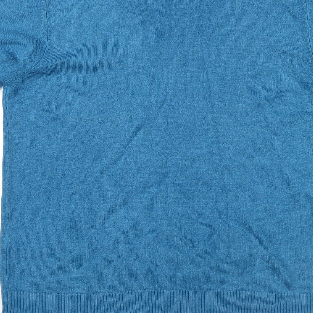 Damart Womens Blue   Pullover Jumper Size 10