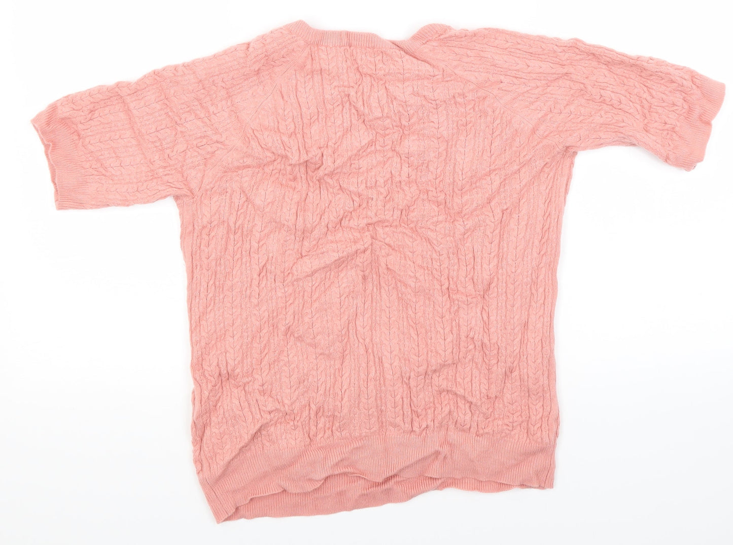 Papaya Womens Pink  Knit Pullover Jumper Size 14